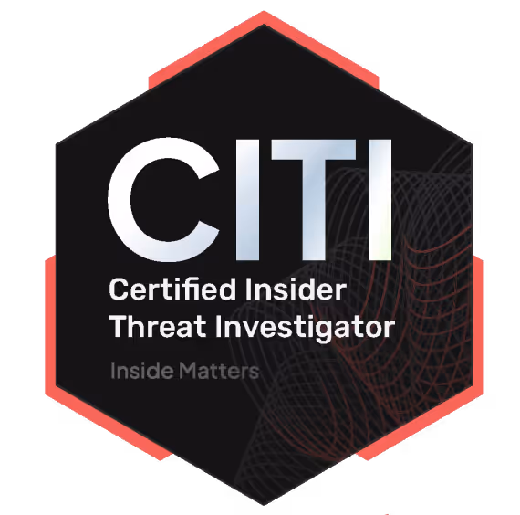 Image for the Certified Insider Threat Investigator (CITI) course