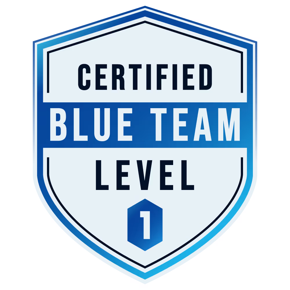 Image for the Blue Team Level 1 (BTL1) course