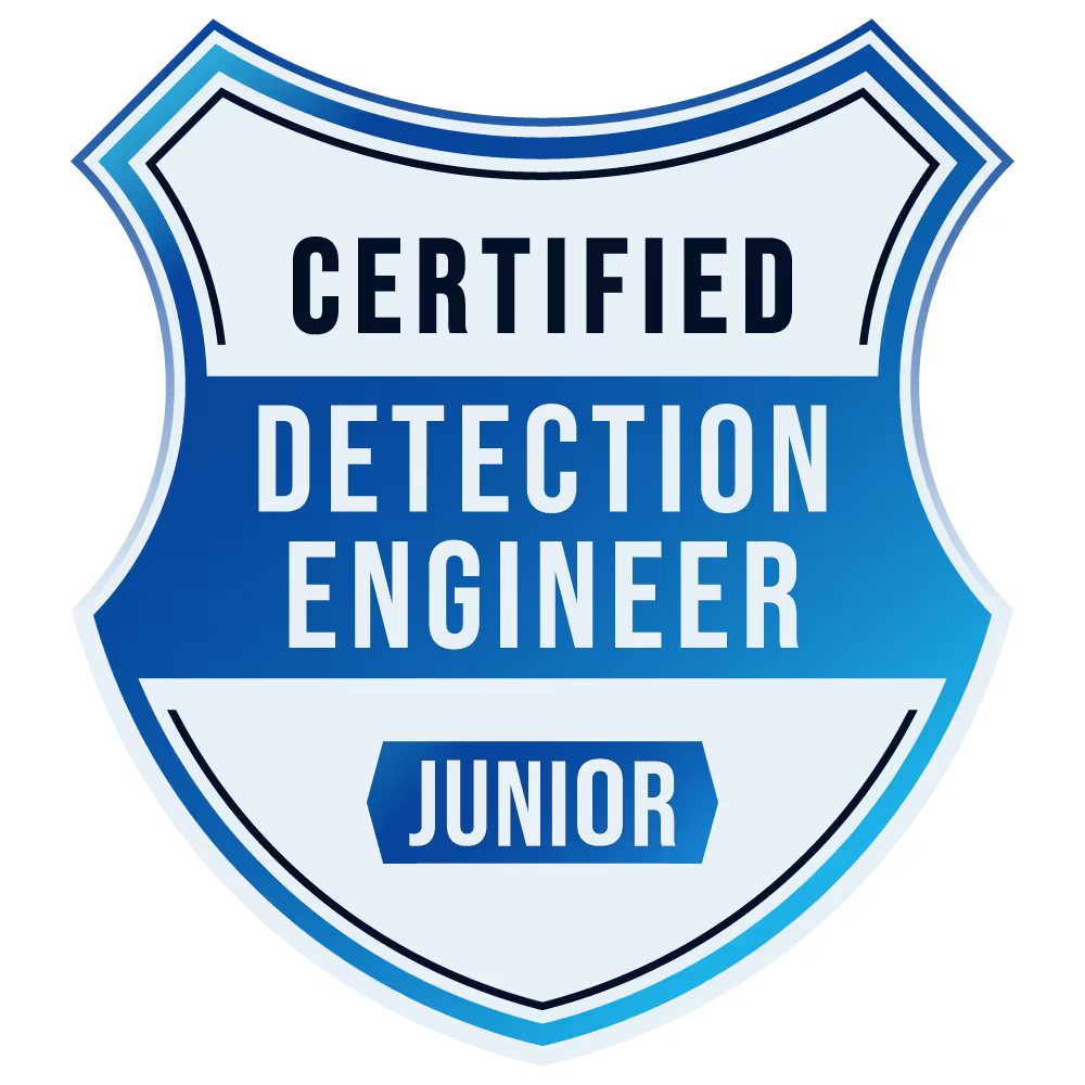 Image for the Certified Junior Detection Engineer (CJDE) course