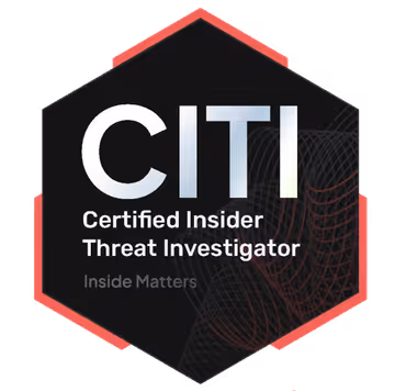 Image of the Certified Insider Threat Investigator (CITI) course
